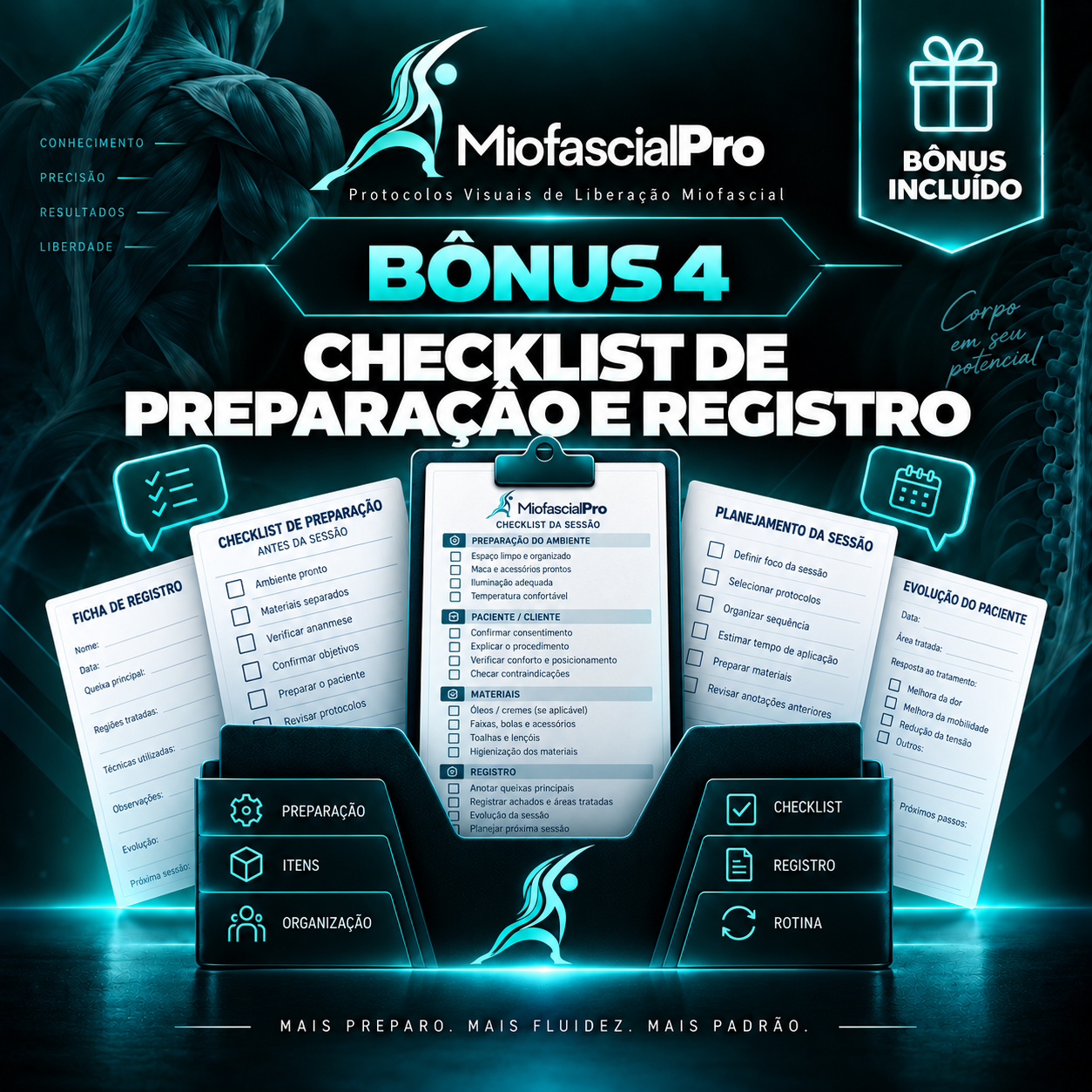 Bônus 4: Checklist de preparação e registro